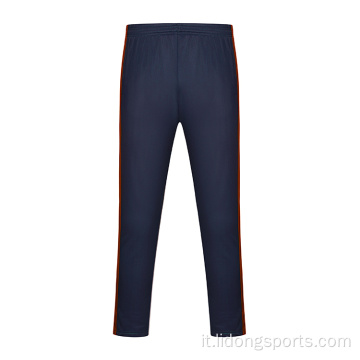 Pantaloni da pista da pista da pista sportivo maschile casual all&#39;ingrosso all&#39;ingrosso